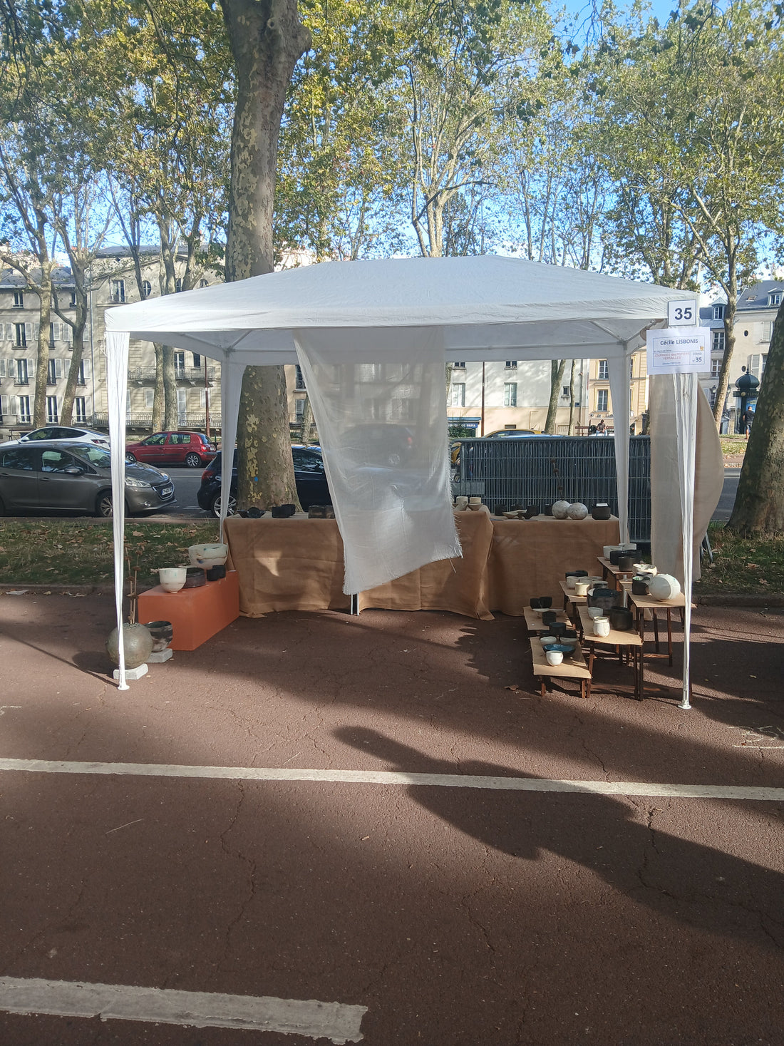 Marché de potiers de Versailles